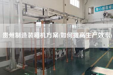 貴州制造裝箱機(jī)方案(如何提高生產(chǎn)效率)