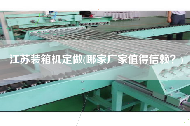 江蘇裝箱機(jī)定做(哪家廠家值得信賴？)