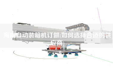 海南自動裝箱機訂做(如何選擇合適的供應商)