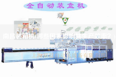 南昌裝箱機(jī)(哪些因素影響其生產(chǎn)效率？)