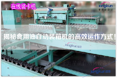 揭秘食用油自動(dòng)裝箱機(jī)的高效運(yùn)作方式！