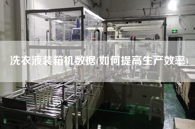 洗衣液裝箱機數(shù)據(jù)(如何提高生產(chǎn)效率)