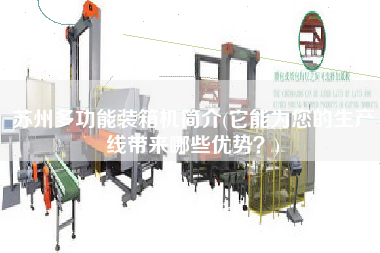 蘇州多功能裝箱機簡介(它能為您的生產(chǎn)線帶來哪些優(yōu)勢？)