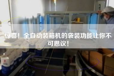 驚喜！全自動裝箱機的袋裝功能讓你不可思議！